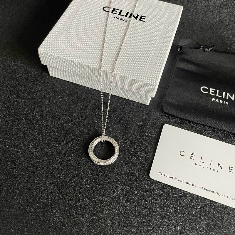 Celine Necklace Silver 819